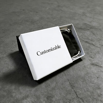 Bom preço Caixa de papel de jóias com design elegante de estilo gaveta com compartimentos em camadas e revestimento de veludo macio ideal para uso pessoal ou presente on-line