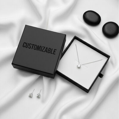 Bom preço Caixa de papel de jóias com design de armazenamento em camadas de textura elegante e revestimento de veludo perfeito para itens de joias pessoais ou de presente on-line