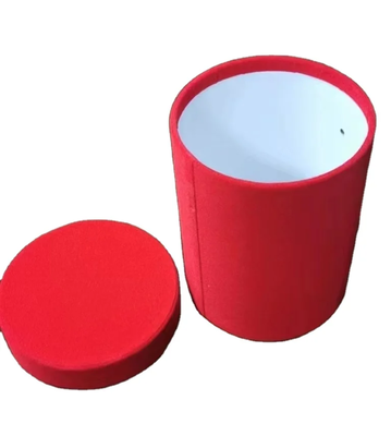 Bom preço Caixa de papel cilíndrica reutilizável com textura de proteção contra choques e altura de diâmetro e opções de cores de tecido personalizáveis on-line