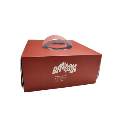 Bom preço Caixa de papel de embalagem durável construída a partir de papel branco de cartão revestido de espessura com laminação fosca tamanhos personalizados disponíveis cortado e resistente ao óleo on-line