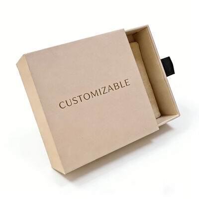 Bom preço Caixa de Papel para Joias Personalizadas com papel especial montado em greyboard, hot stamping e relevo, ideal para embalagem de anéis, colares e presentes online