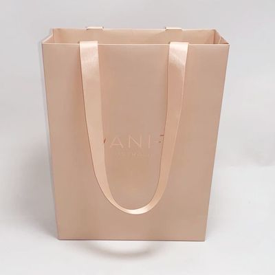Bom preço O malote de dobramento da joia ensaca a impressão a cores completa impressa costume dos sacos de papel de Kraft on-line