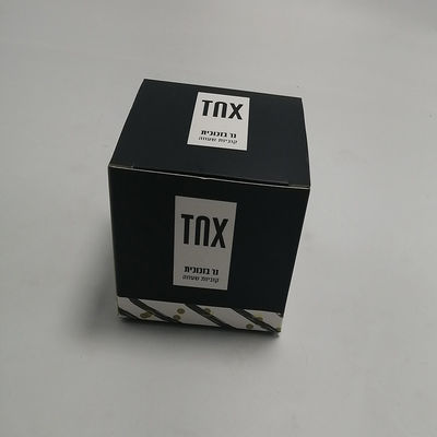 Bom preço Caixas de cartão personalizadas brancas da caixa de papel do cartão para o pacote da vela da soja on-line