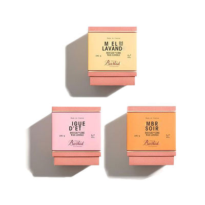 Bom preço Caixa de presente cosmética de papel de empacotamento cosmética do cartão duro com luvas on-line
