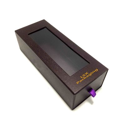 Bom preço Caixas de empacotamento da trufa de chocolate 120 G/M profundas - envoltório de papel extravagante roxo on-line