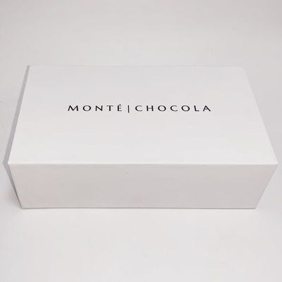 Bom preço Cor de papel extravagante de empacotamento do branco da caixa da gaveta das caixas de presente do chocolate do cartão do marfim on-line