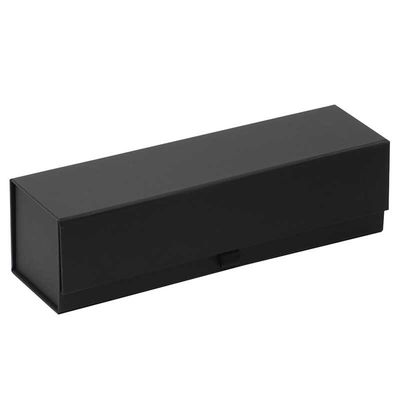 Bom preço Caixas de empacotamento do vidro de vinho do preto luxuoso das caixas de embalagem do presente únicas recicláveis on-line