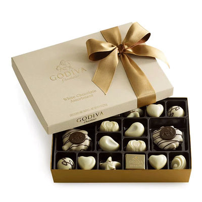 Bom preço Caixas de empacotamento personalizadas do costume das caixas de embalagem do chocolate com janela on-line