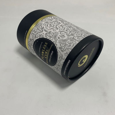 Bom preço Carimbo de ouro cilíndrico da impressão da caixa de papel CMYK de Eco para o pacote do presente on-line