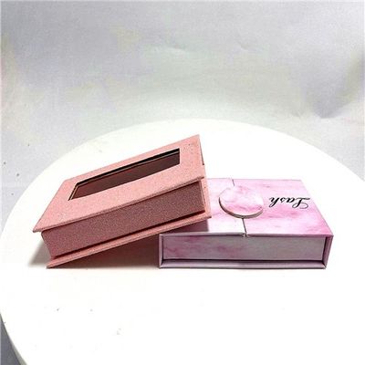 Bom preço Caixa de papel cosmética do retângulo múltiplo das cores para a pestana on-line