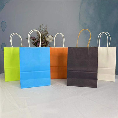 Bom preço Sacos de papel impressos feitos sob encomenda da multi cor portátil dos artigos de papelaria on-line