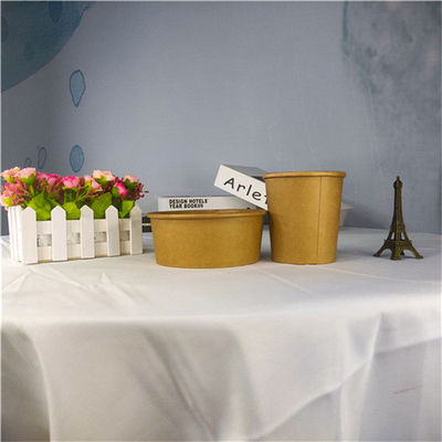 Bom preço Caixa descartável amigável do acondicionamento de alimentos do recipiente de papel de Eco Kraft on-line